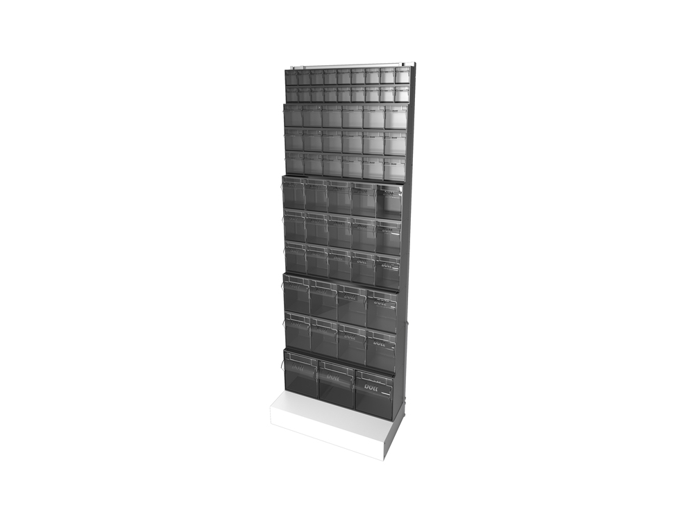 02513030.19 - Klapkasse fritstående rack
