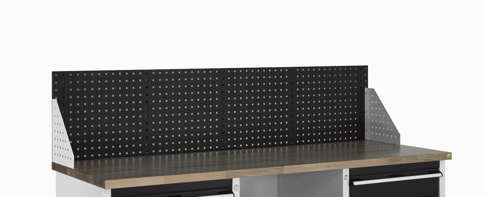 07002202. - perfo bagpanel til arbejdsbord 2.0M