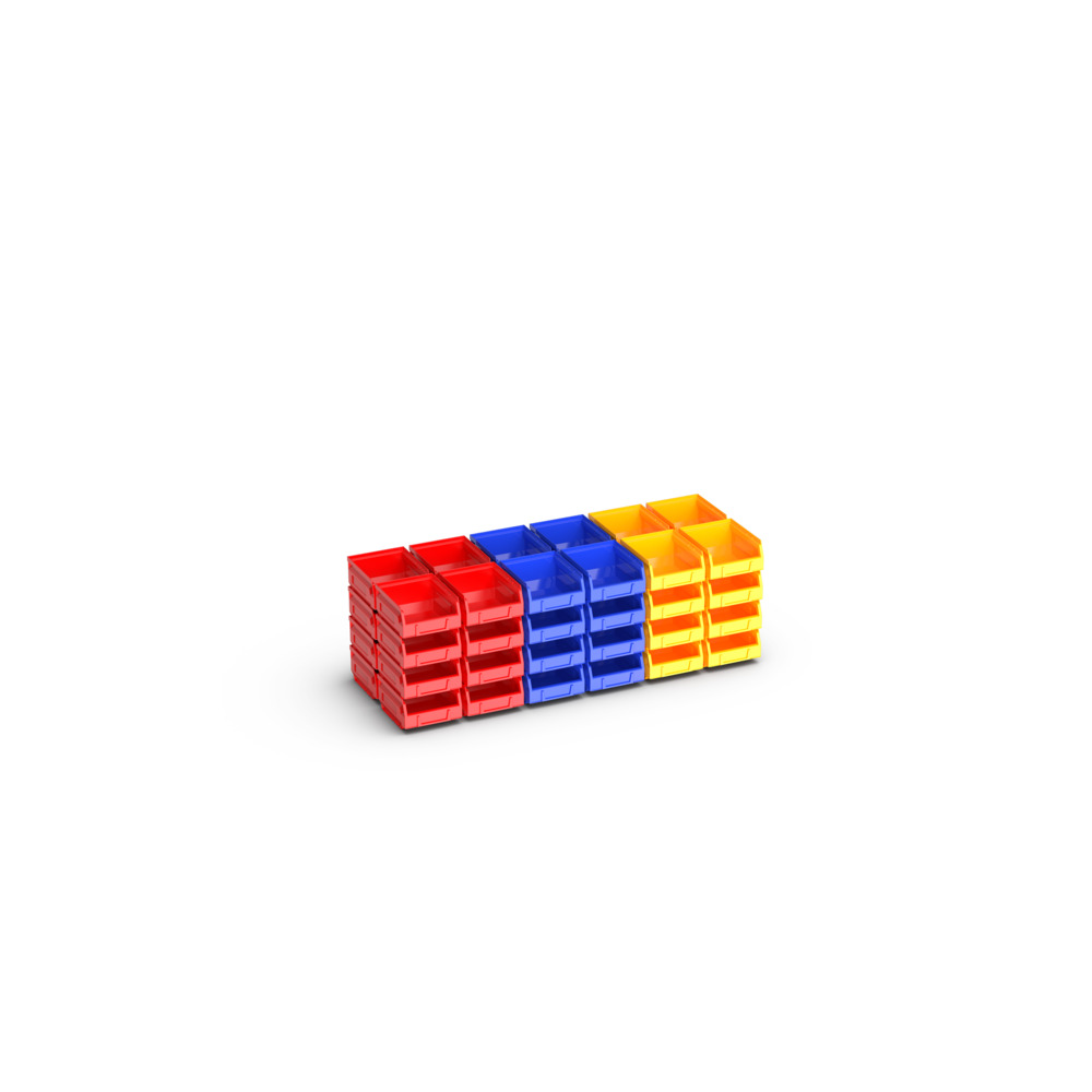 13031001 - Sortiment plastkasser