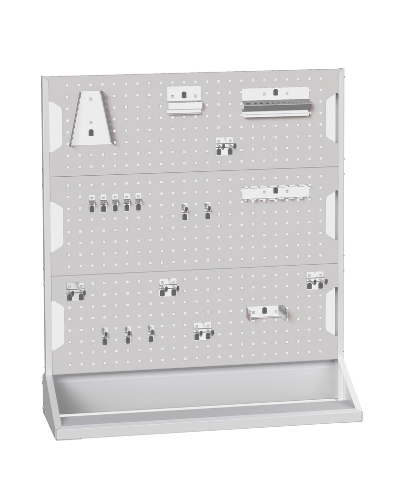 16917300.16V - perfo plade rack enkelt & sortiment krog