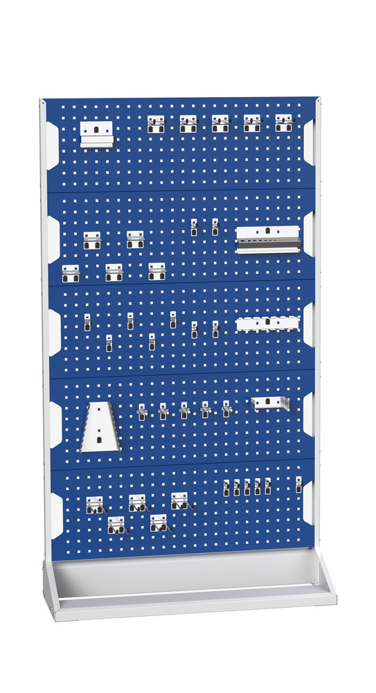 16917302.11V - perfo plade rack enkelt & sortiment krog