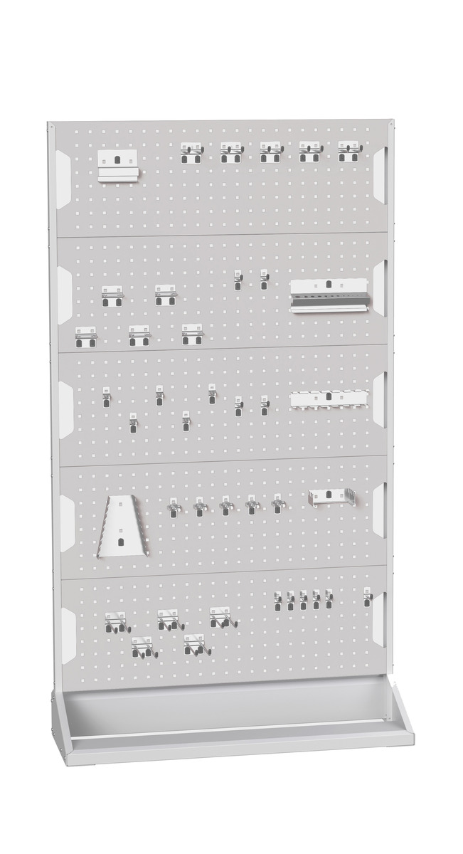 16917302.16V - perfo plade rack enkelt & sortiment krog