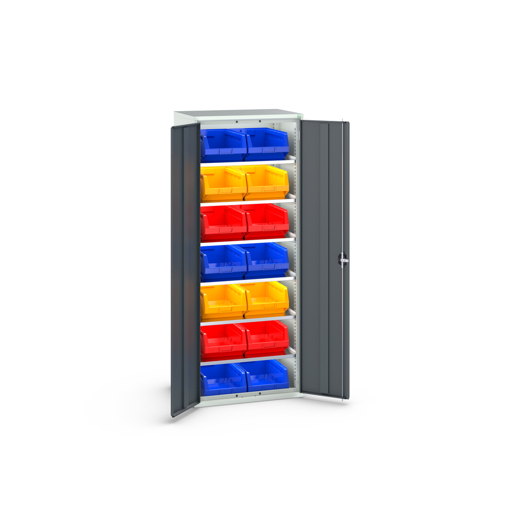 16926451. - verso systemskab med beholdere