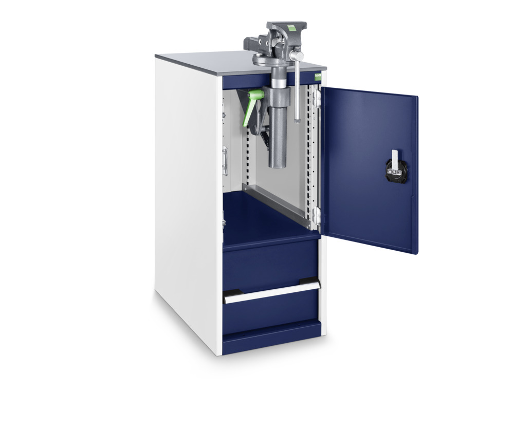 40017100.11V - cubio montageskab med skruestik