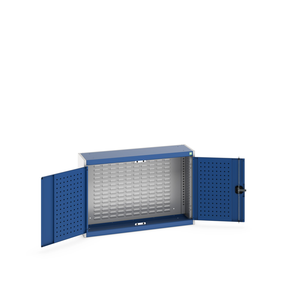 40031056.11V - HPS-1037-1.3 perfo vægskab m. fløjdøre