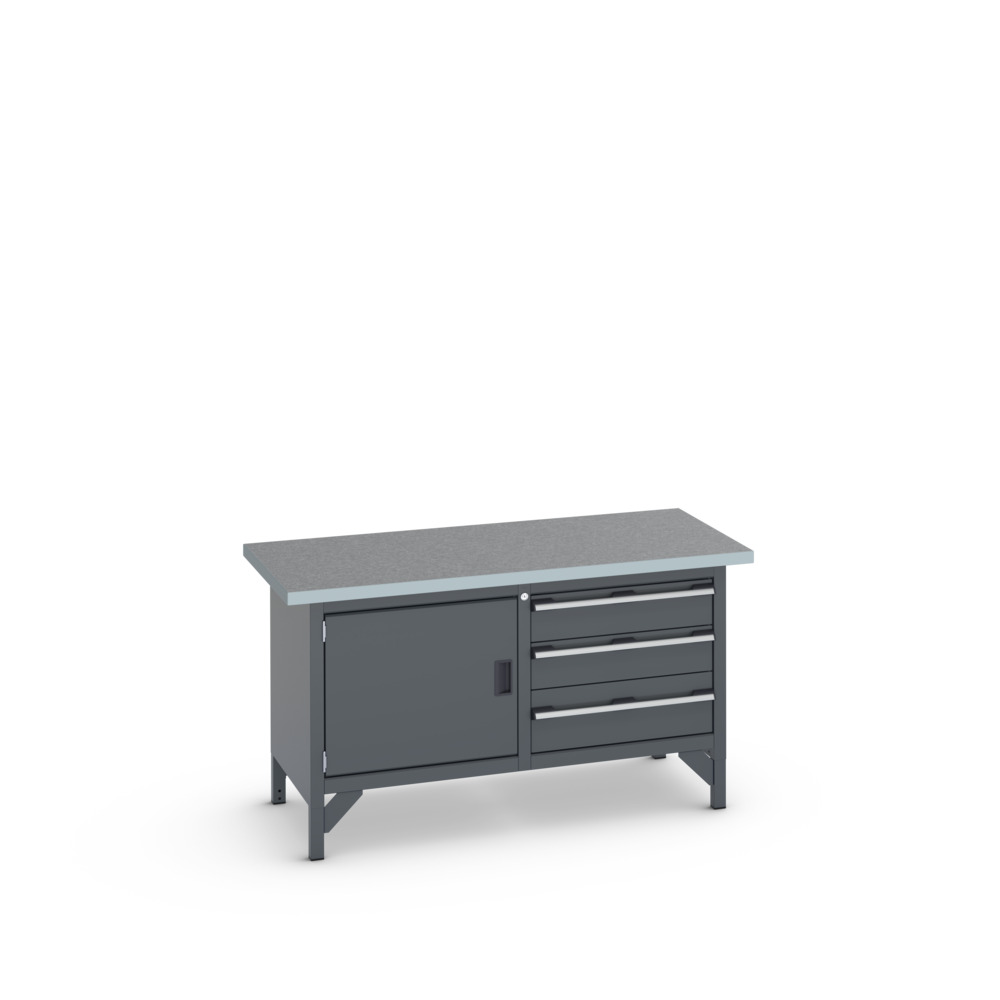 41002027.77V - cubio KWB 1578-3.3 KWB arbejdsbord (Lino
