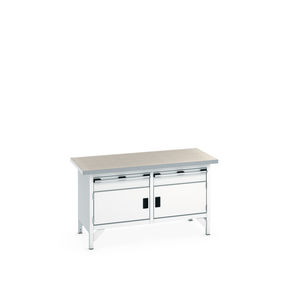 41002030.16V - cubio KWB 1578-3.4 KWB arbejdsbord (Lino
