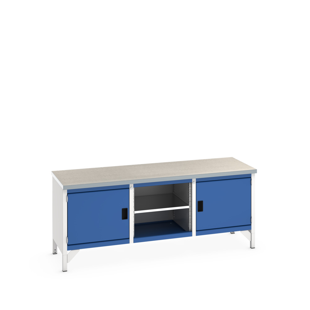 41002051.11V - cubio KWB 2078-3.1 KWB arbejdsbord (Lino