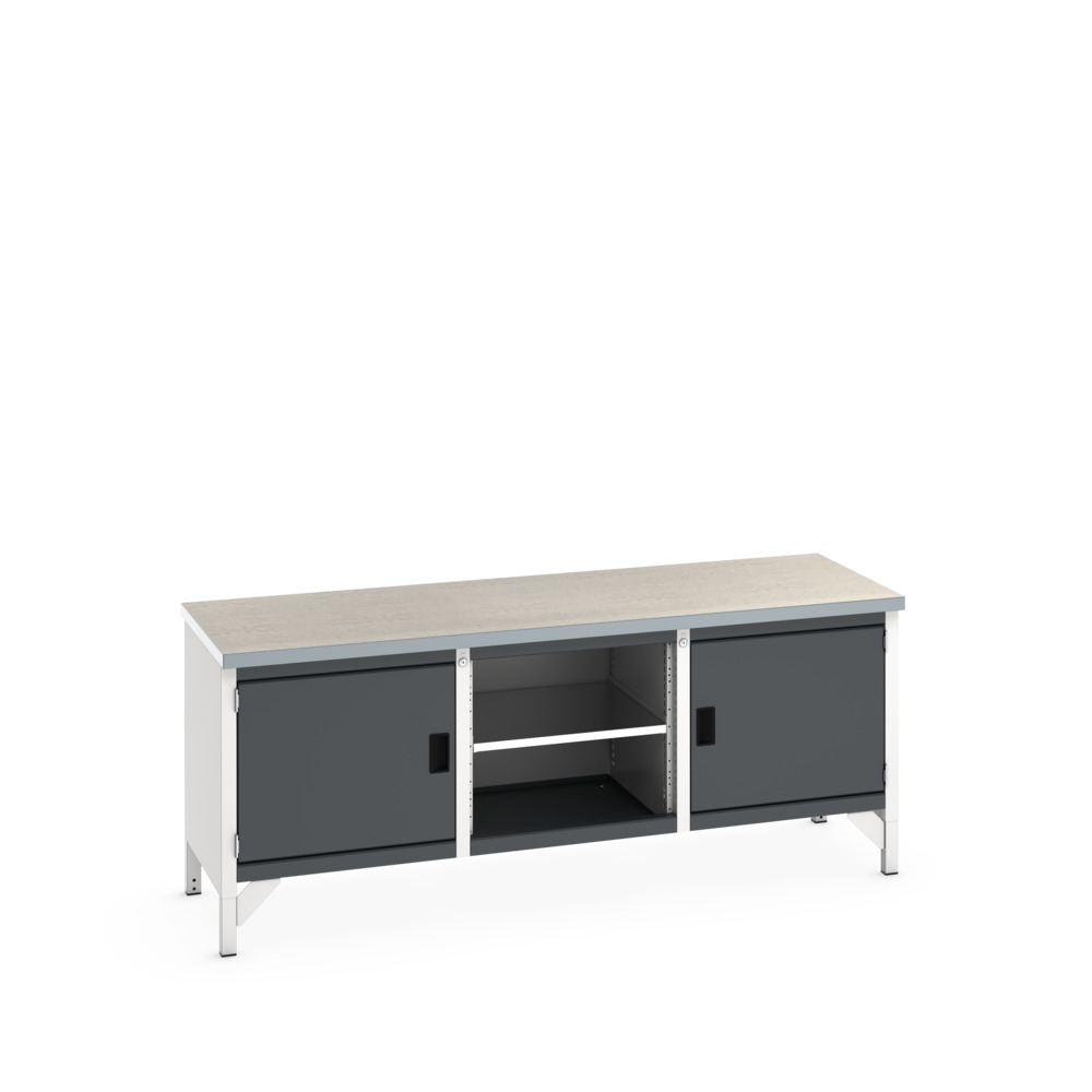 41002051. - cubio KWB 2078-3.1 KWB arbejdsbord (Lino