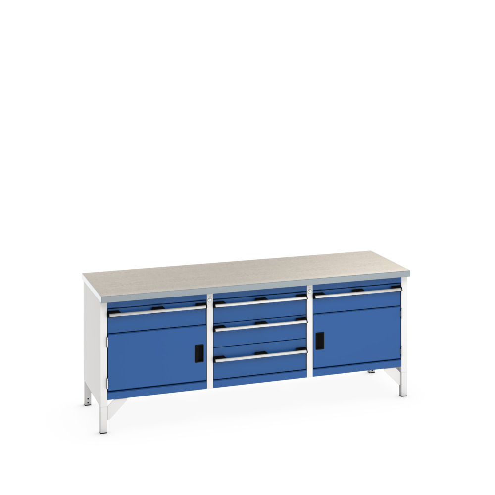 41002066.11V - cubio KWB 2078-3.6 KWB arbejdsbord (Lino