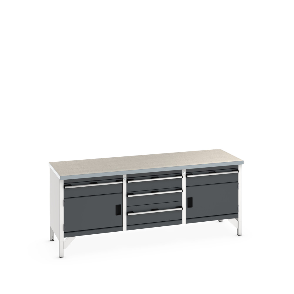 41002066. - cubio KWB 2078-3.6 KWB arbejdsbord (Lino