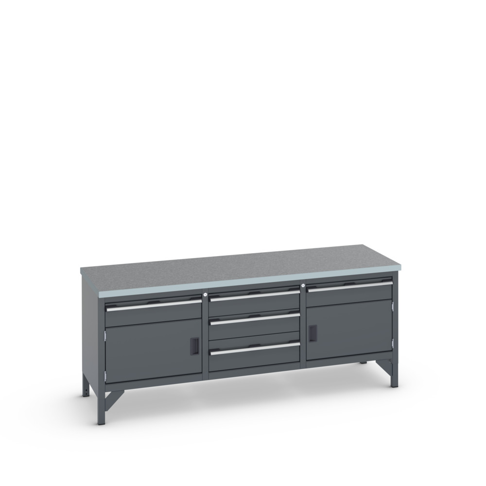 41002066.77V - cubio KWB 2078-3.6 KWB arbejdsbord (Lino