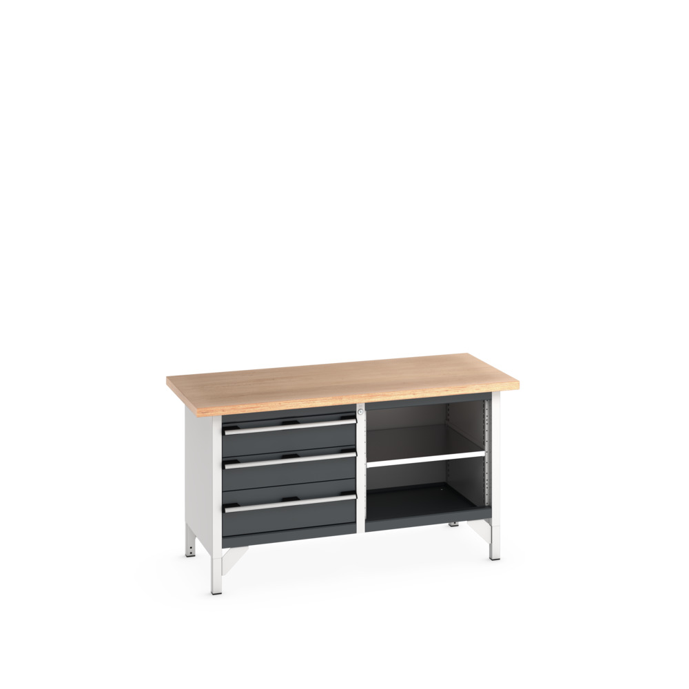 41002166. - cubio KWB 1578-1.11 KWB arbejdsbord (Mpx