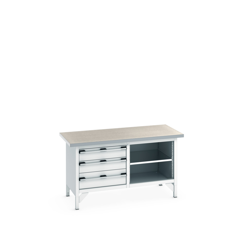 41002167.16V - cubio KWB 1578-3.11 KWB arbejdsbord (Lin