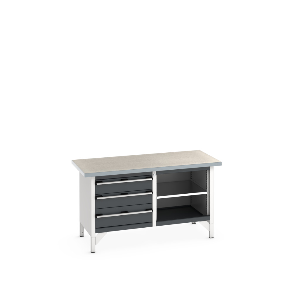 41002167.19V - cubio KWB 1578-3.11 KWB arbejdsbord (Lin