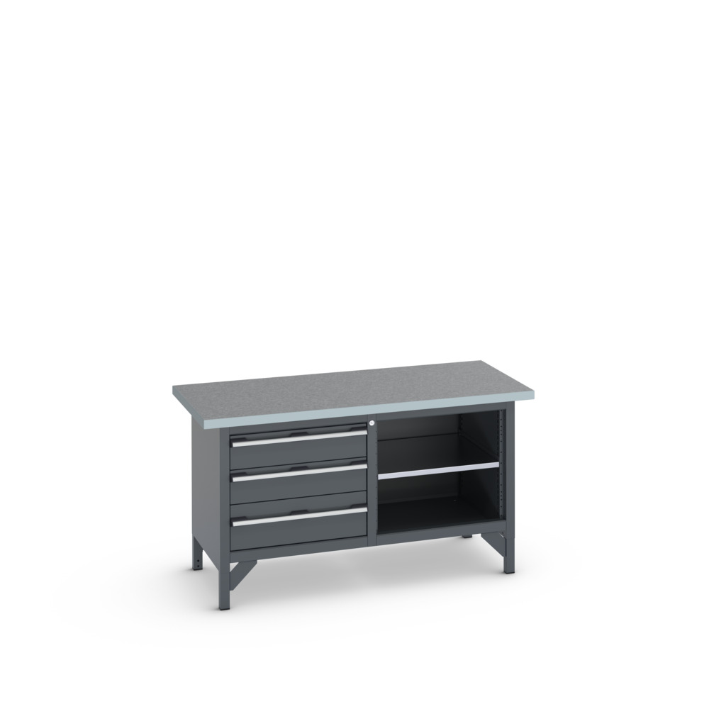 41002167.77V - cubio KWB 1578-3.11 KWB arbejdsbord (Lin