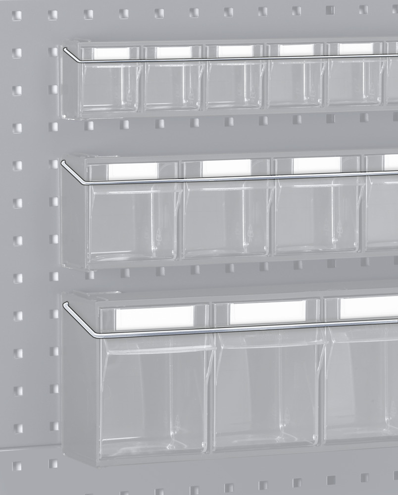 12615003 - Holdestang til klapkasse med 6 rum