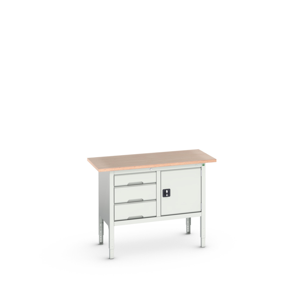 16923003.16 - verso adj. højde KWB arbejdsbord (mpx)