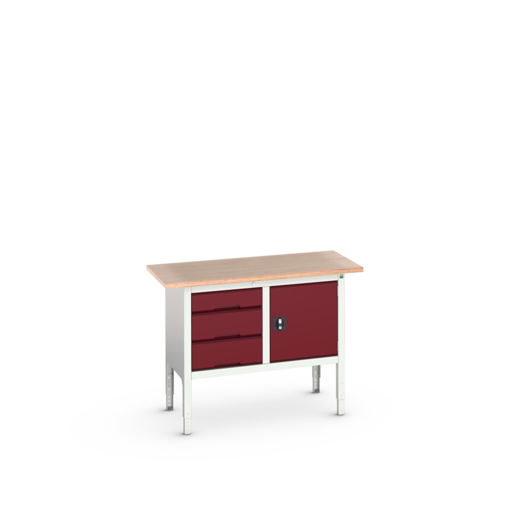 16923003.24 - verso adj. højde KWB arbejdsbord (mpx)