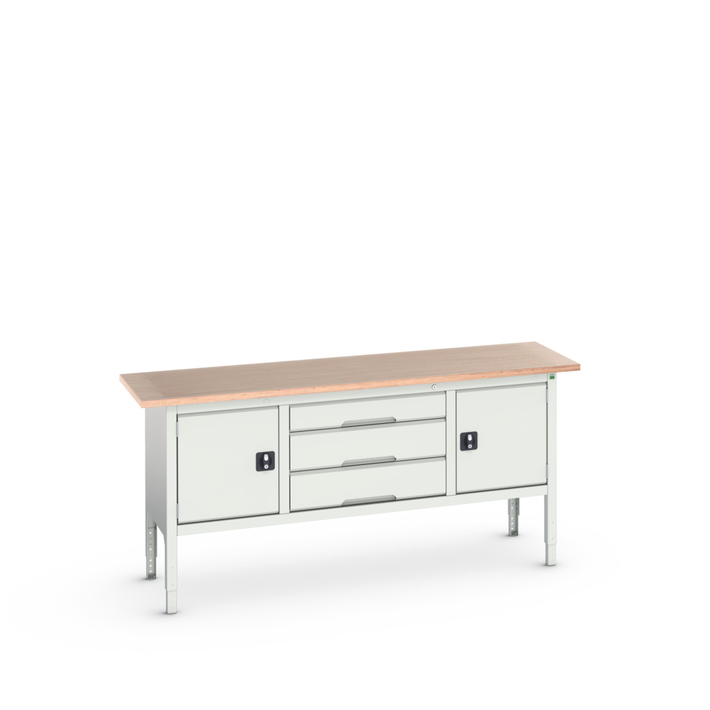 16923032.16 - verso adj. højde KWB arbejdsbord (mpx)